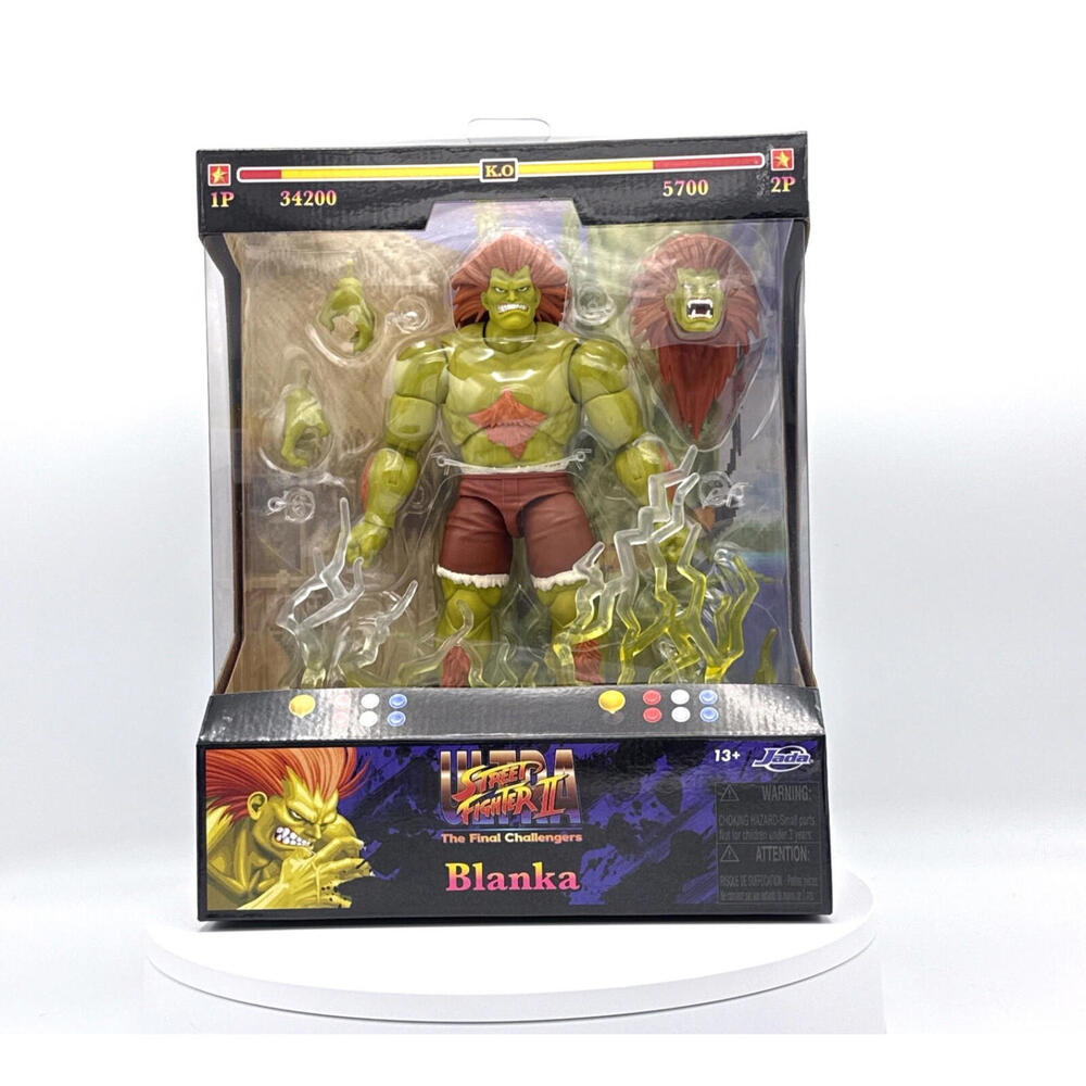 Jada Toys Blanka‎ 6" Ultra Street Fighter II Final Challengers NIB